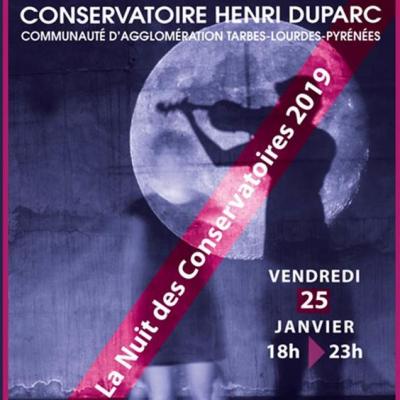 "La Nuit des Conservatoires", vendredi 23 Janvier de 18h à 23h à Tarbes ! 