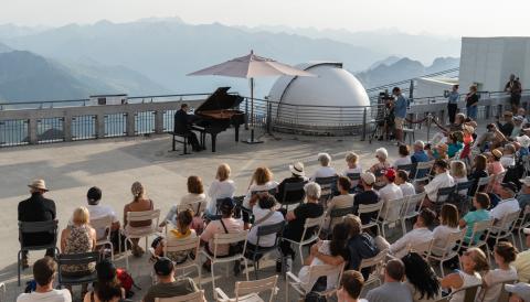 concert de musique classique au pic du midi