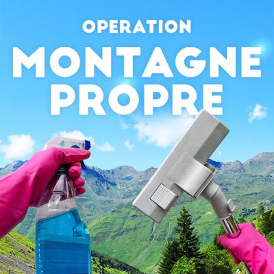 montagne propre