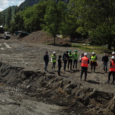 Point sur l'avancé du chantier de renaturation du site du Lac Vert à Agos Vidalos