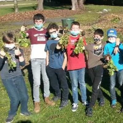 Dernier atelier de l'année au Jardin école de la Citée René Billères