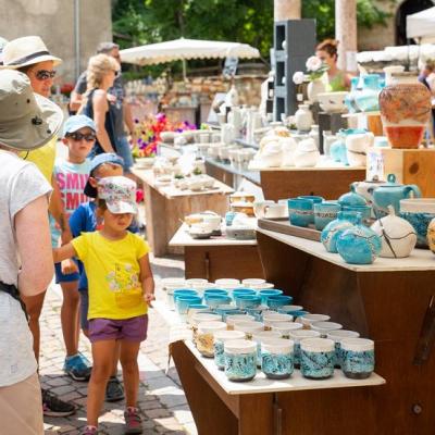 1ère édition du marché des potiers de Saint Sever de Rustan