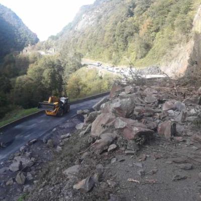 Chantier des gorges de Luz 1ière phase