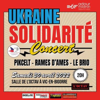 Concert Solidarité Ukraine à Vic en Bigorre