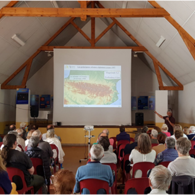 Conférence lors de l'édition 2021 du Festi'Val d'Azun 