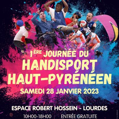 Première journée départemental handisport ce samedi 28 janvier à Lourdes !