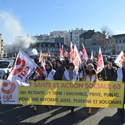 Manif du 31 Janvier 2023 à Tarbes