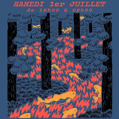 affiche rivière de feu