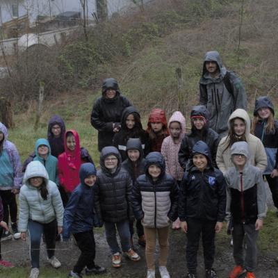 photo de classe mouillée