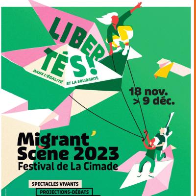 Affiche Festival Migrant'Scène 2023