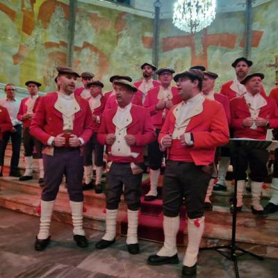 Les chanteurs montagnards en concert