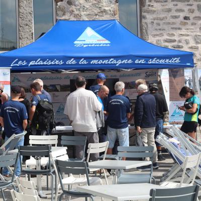 Le dispositif utilisé tout l'été pour sensibiliser à la sécurité en montagne