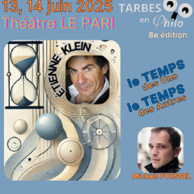 Affiche de la 8e édition du festival "Tarbes en Philo"