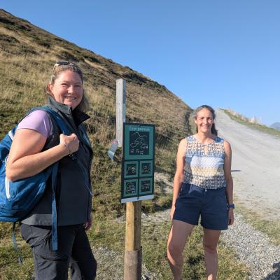 panneau d'entré en zone pastorale