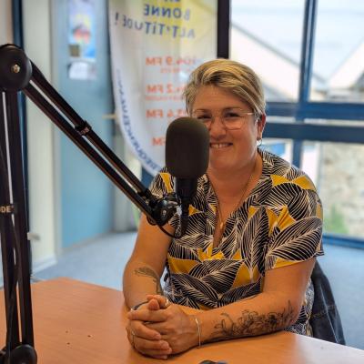 Julie Perriguey dans nos studios