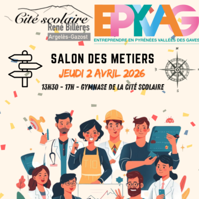Salon des métiers jeudi 2 avril 2026