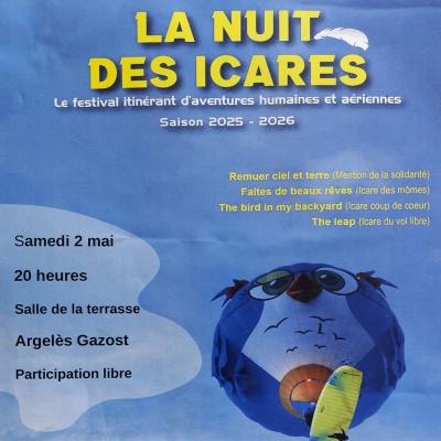 1ère édition de la nuit des Icares à Argeles-Gazost ce samedi 02 Mai