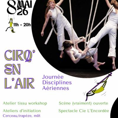 Première édition de Cirq' En L'Air ce 08 mai à Tarbes