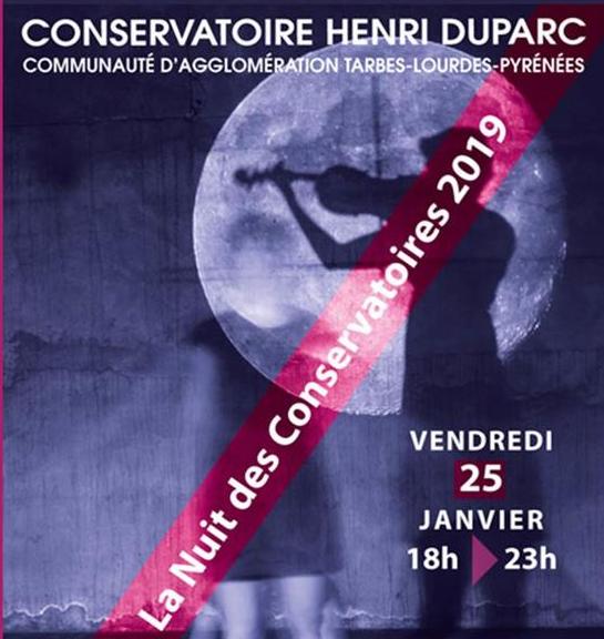 "La Nuit des Conservatoires", vendredi 23 Janvier de 18h à 23h à Tarbes ! 