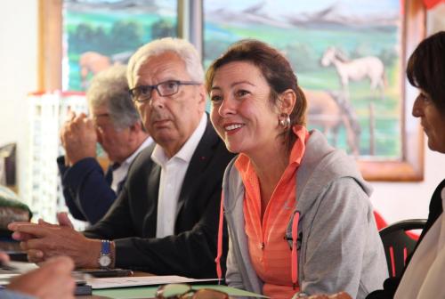 Carole Delga soutient l’attractivité de la montagne