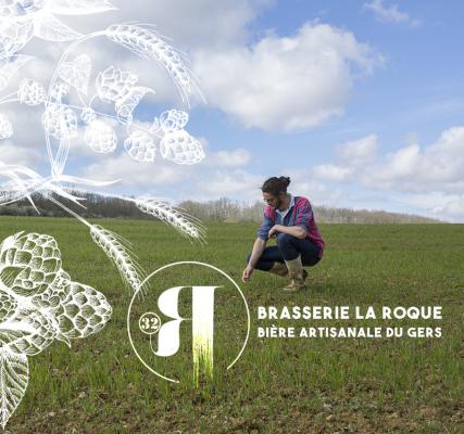 Des bières bios dans le Gers avec la Brasserie La Roque