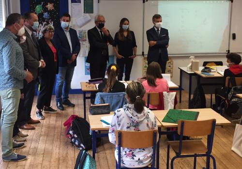 Visite de rentrée au Collège des 3 Vallées de Luz Saint Sauveur