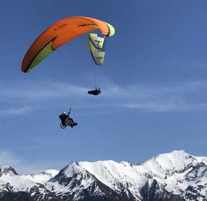 Dans les airs comme dans un fauteuil