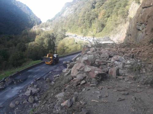 Chantier des gorges de Luz 1ière phase