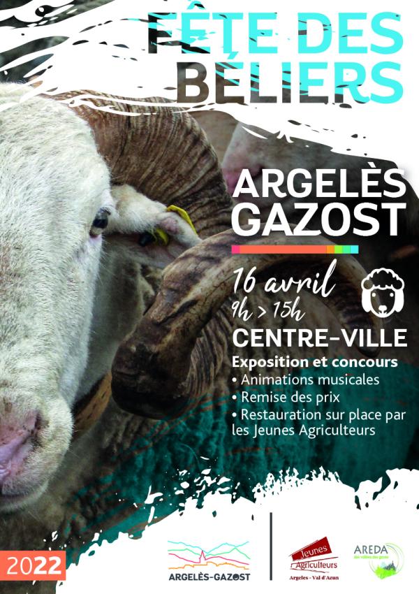 La Fête des Béliers - ce samedi 16 Avril 2022 à Argeles-Gazost