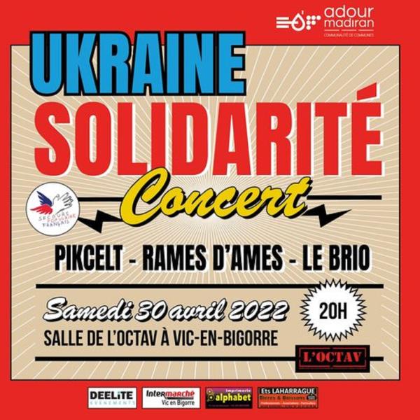 Concert Solidarité Ukraine à Vic en Bigorre