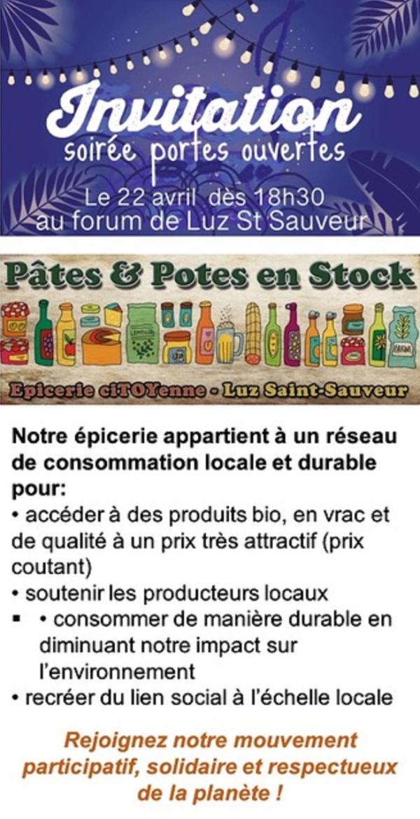 Pâtes & Potes en stock - l'épicerie ciTOYenne se modernise
