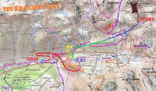 carte du parcours 