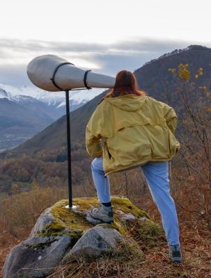 Parc et Pic ou des oeuvres qui s'incrustent dans les Paysages !