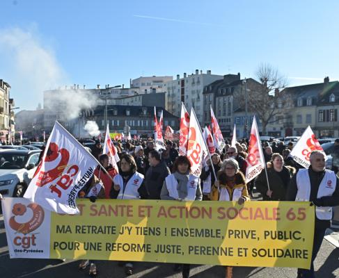 Manif du 31 Janvier 2023 à Tarbes