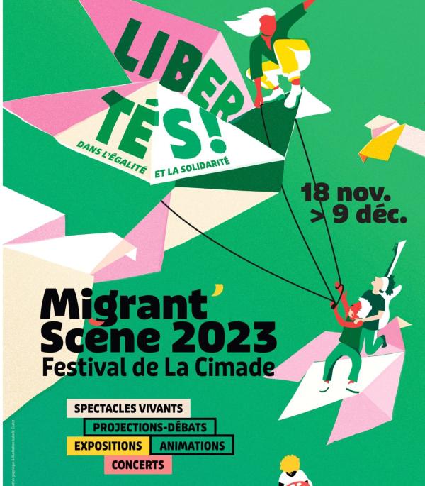 Affiche Festival Migrant'Scène 2023
