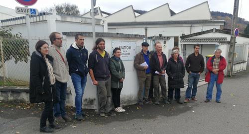 Le collectif pour le maintien de l'abattoir de Haute-Bigorre