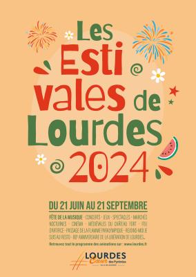 Découvrez le programme des Estivales de Lourdes 2024 !