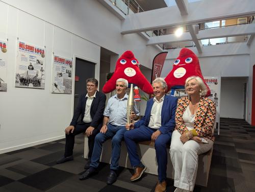 inauguration de l'expo MDR
