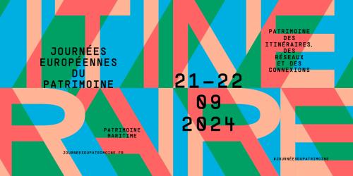 l'affiche des journées européennes du patrimoine 2024