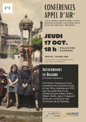 Une nouvelle conférence Appel d'Air sur les "Autochromes en Bigorre"