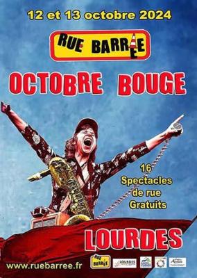 Le Festival Rue Barrée revient à Lourdes ces 12 et 13 Octobre !