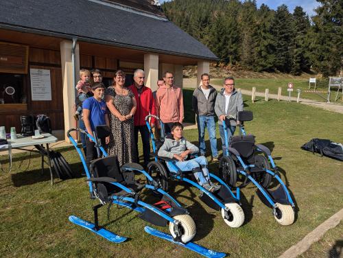 inauguration au col de couraduque