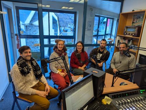 les 5 membres du groupe