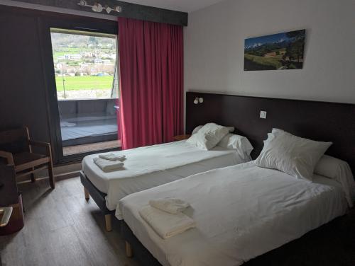 chambre double avec vue 