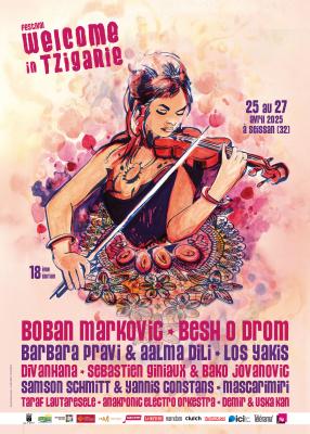 affiche violoniste