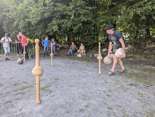 lancer de la boule