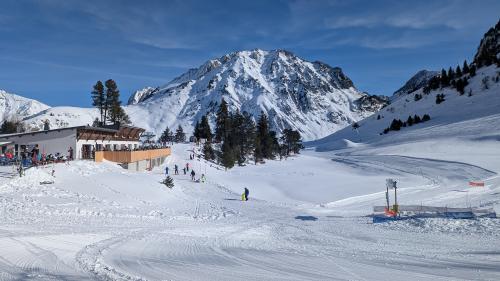 vue du futur front de neige
