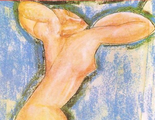 Peinture d'une femme nue