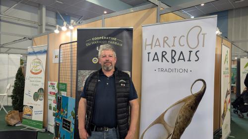 (Roland Sarrabayrouse, président de l'association des haricots tarbais : )