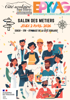 Salon des métiers jeudi 2 avril 2026